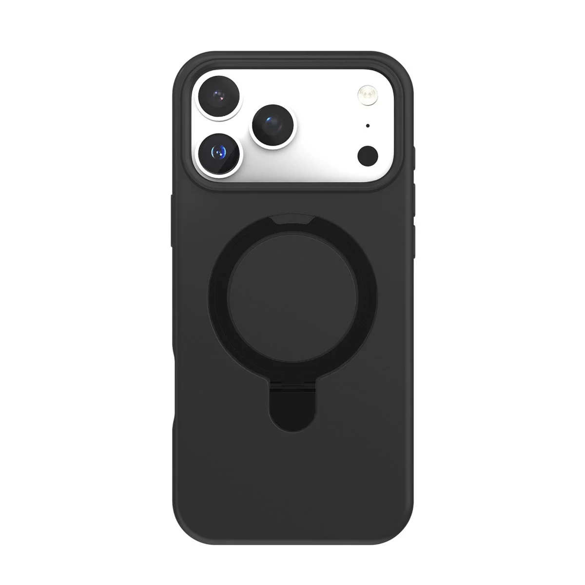 Apple İphone 17 Pro Regal Magsafe Standlı Kapak - Siyah görsel 2