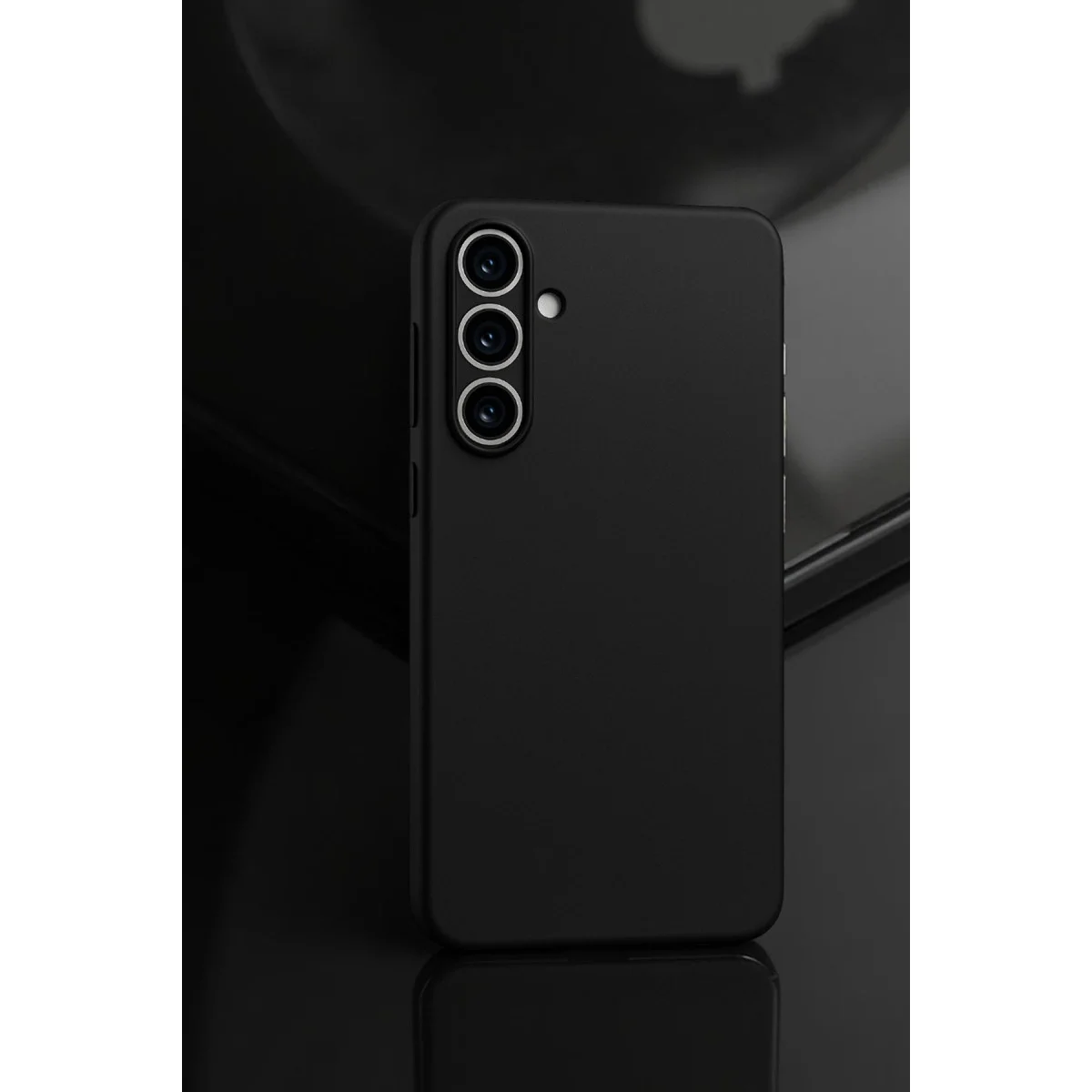 Samsung Galaxy A55 5g Kılıf First Silikon - Siyah görsel 2