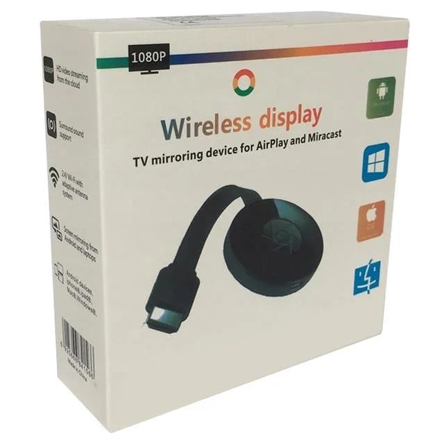 G2-4 Google Chromecast Android-iOS Kablosuz Görüntü Aktarıcı görsel 3