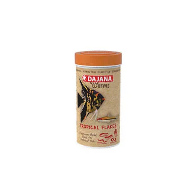 Worms Tropical Flakes Akvaryum Balık Yemi 100 Ml 18 Gr