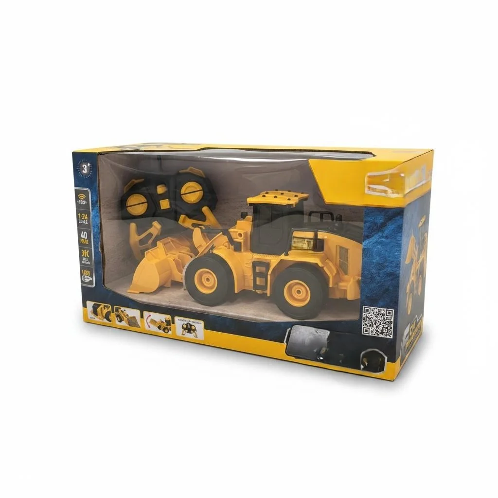Z6810A U/k Şarjlı 1:24 Buldozer 40MHZ görsel 2