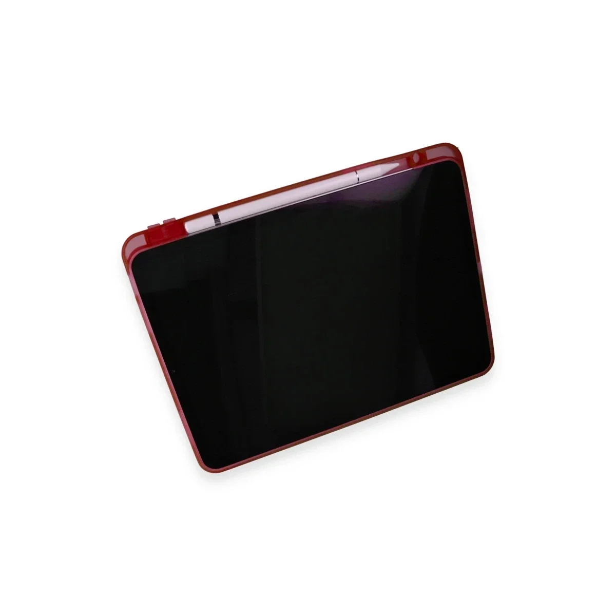 Xiaomi Pad 6 Kılıf Kalemlikli Mars Tablet Kılıfı - Kırmızı görsel 3