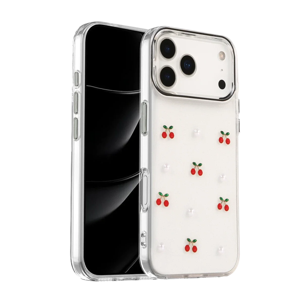 Apple iPhone 17 Pro Fiyonk Desenli Kapak - Desen 9