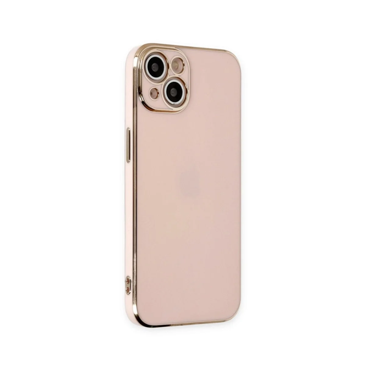 Apple İphone 15 Kılıf Volet Silikon - Pembe görsel 2