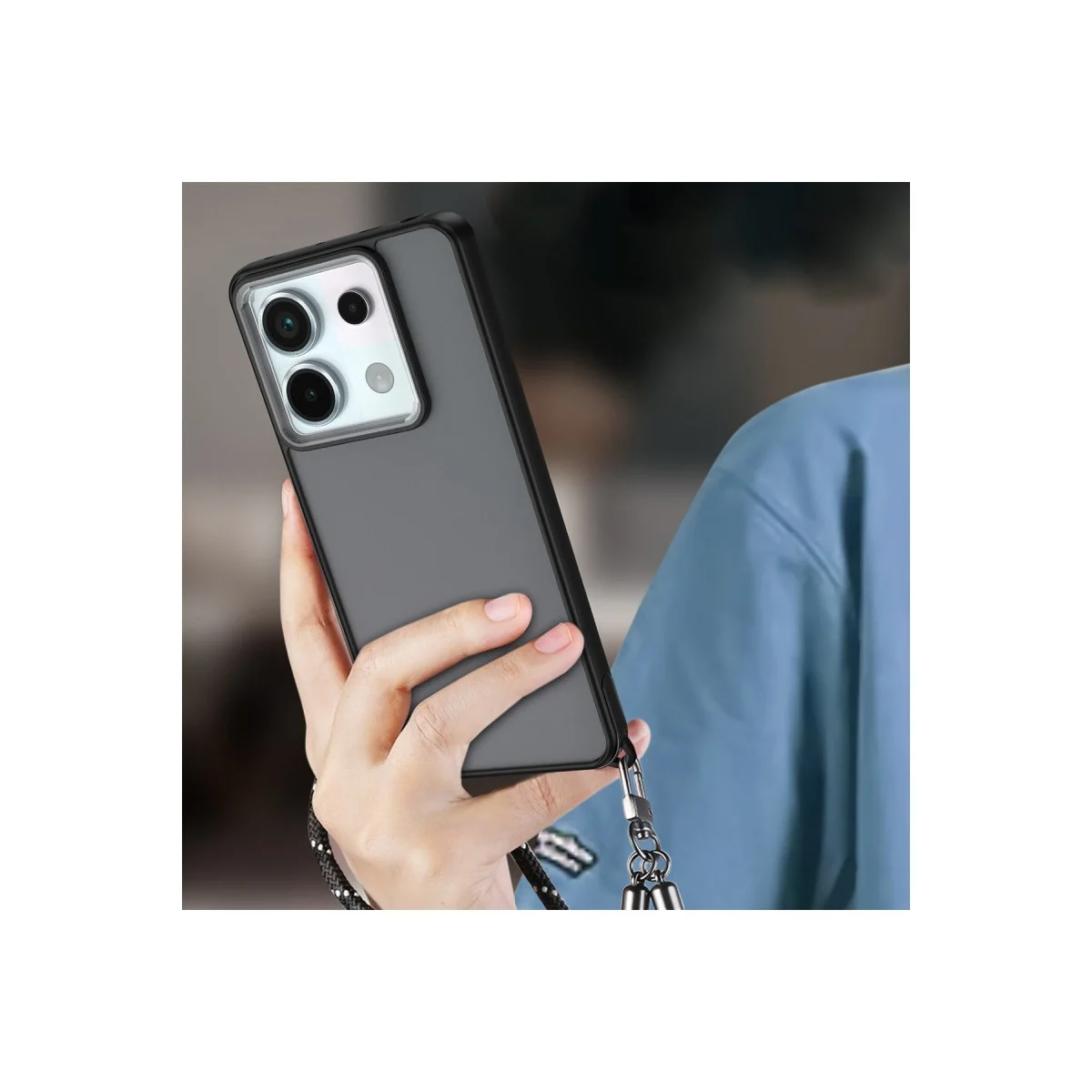 Xiaomi Redmi Note 13 Pro 5g Kılıf Elegant Kapak - Derin Mor görsel 2