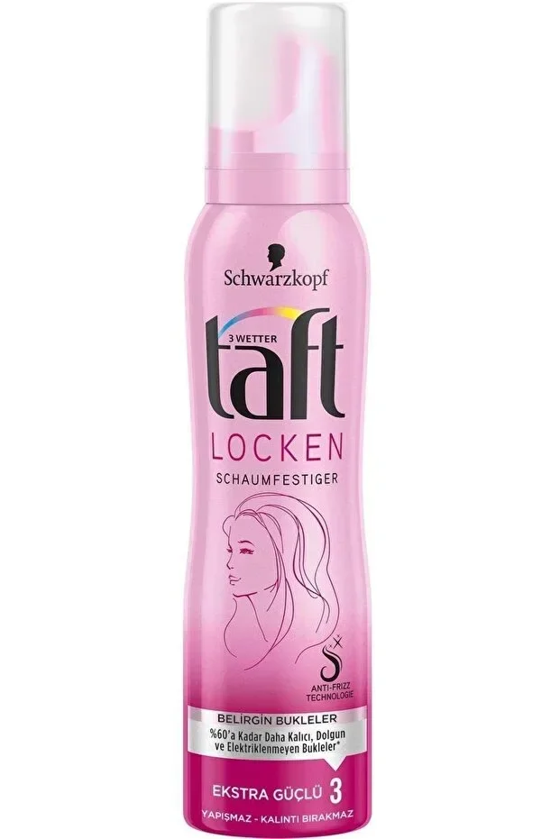 Saç Köpüğü Güçlü Tutuş ve Hacimli Saçlar - Curl Flex Belirgin Bukleler 150ML