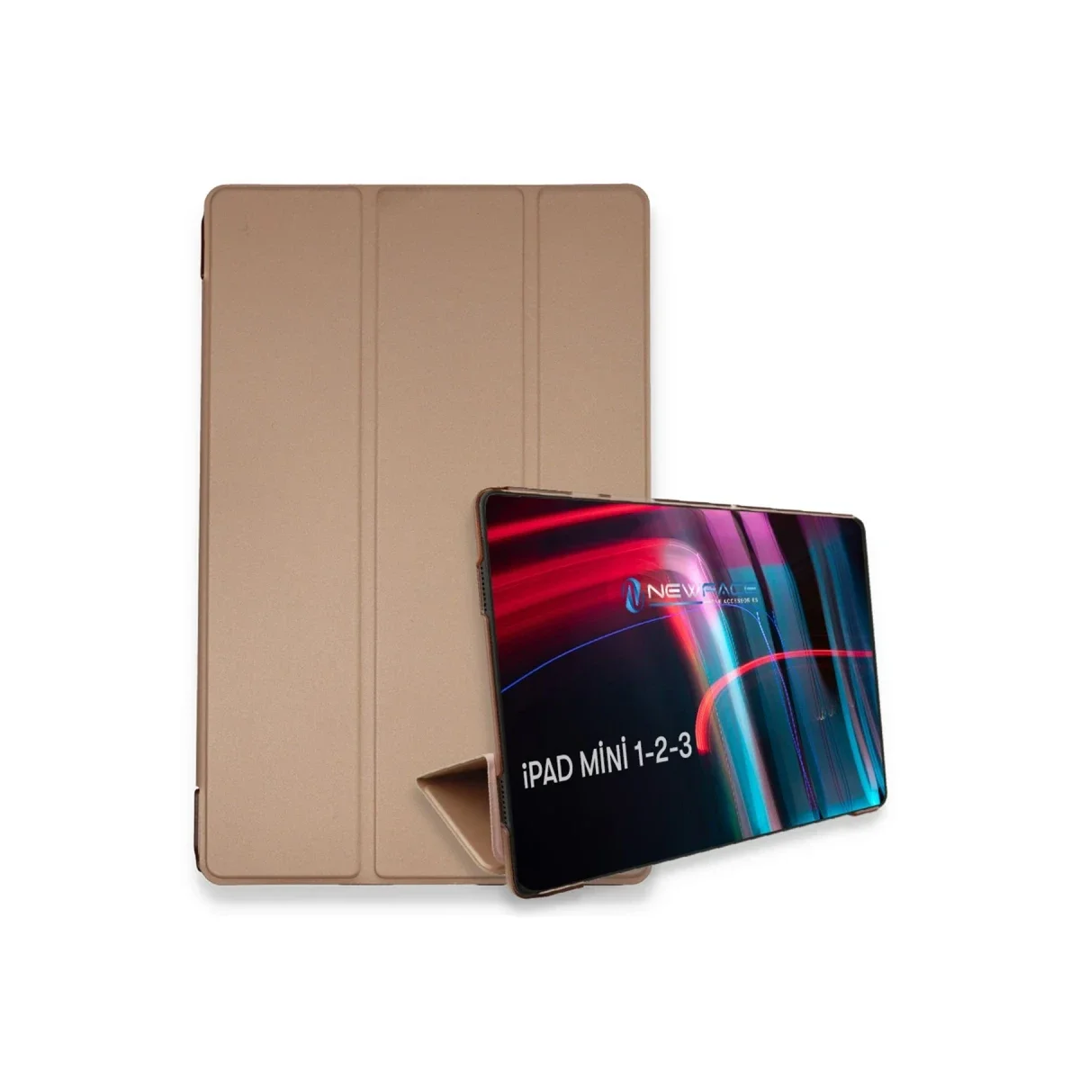 Apple iPad Mini 3 Kılıf Tablet Smart Kılıf - Rose Gold