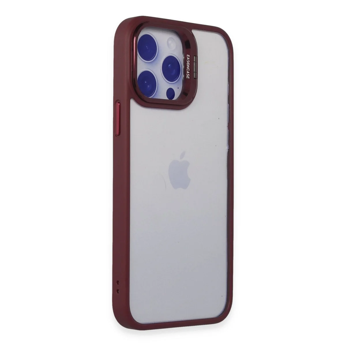 Joko Apple İphone 14 Pro Kılıf Roblox Lens Standlı Kapak - Bordo görsel 3