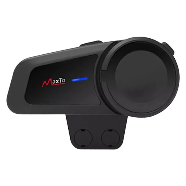 M2 Motosiklet Bluetooth Intercom Kulaklık 6 Kişi Destekli görsel 2