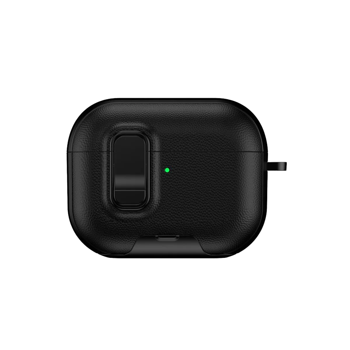 Apple Airpods Pro 3 (3.nesil) Rova Deri Kılıf - Siyah