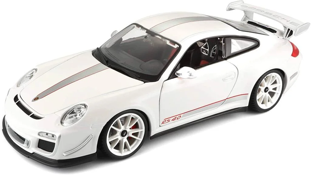 1:18 911 GT3 RS 4.0 Beyaz Model Araba görsel 3