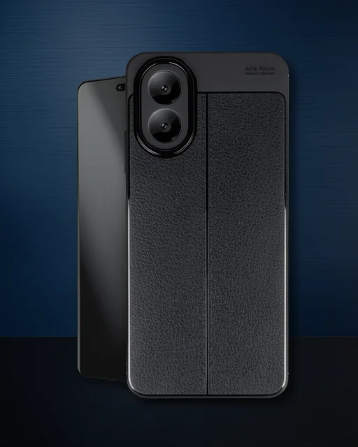 Oppo A38 Kılıf Auto Focus Kapak - Siyah