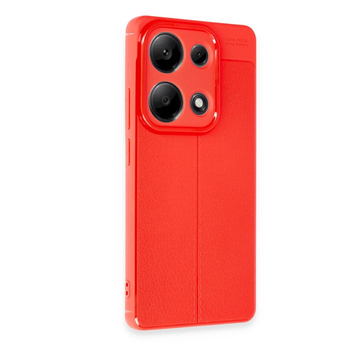Xiao Red Note 13 Pro 4g Kılıf Auto Focus Kapak - Kırmızı görsel 2