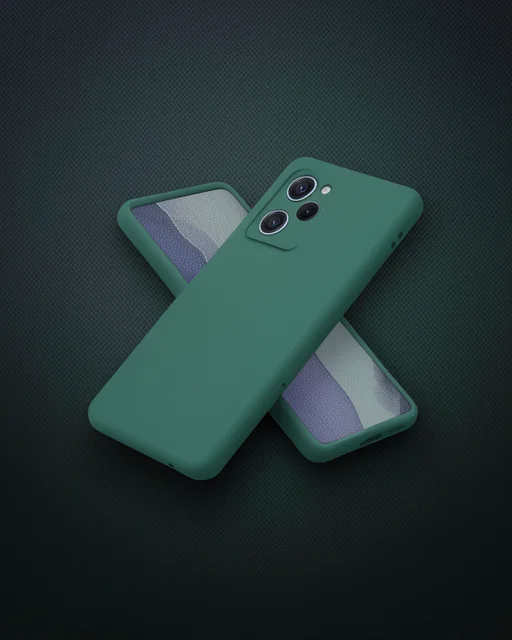Xiaomi Poco X5 Pro 5g Nano İçi Kadife Silikon - Koyu Yeşil
