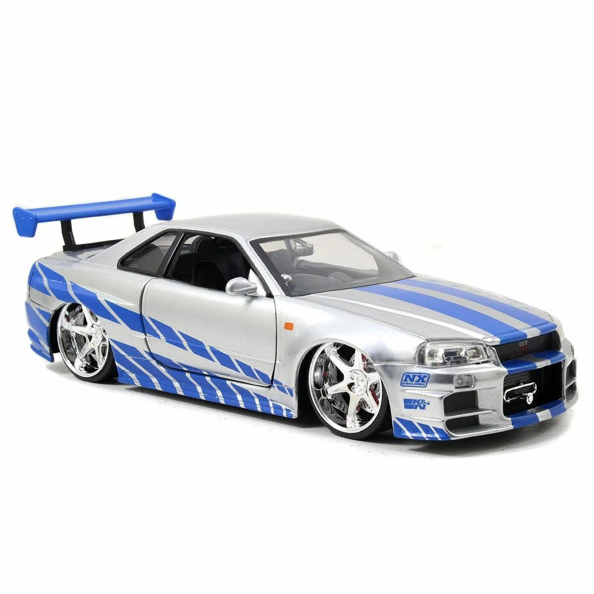 253203044 Fast&Furious 2002 Nissan Skyline 1:24 görsel 2