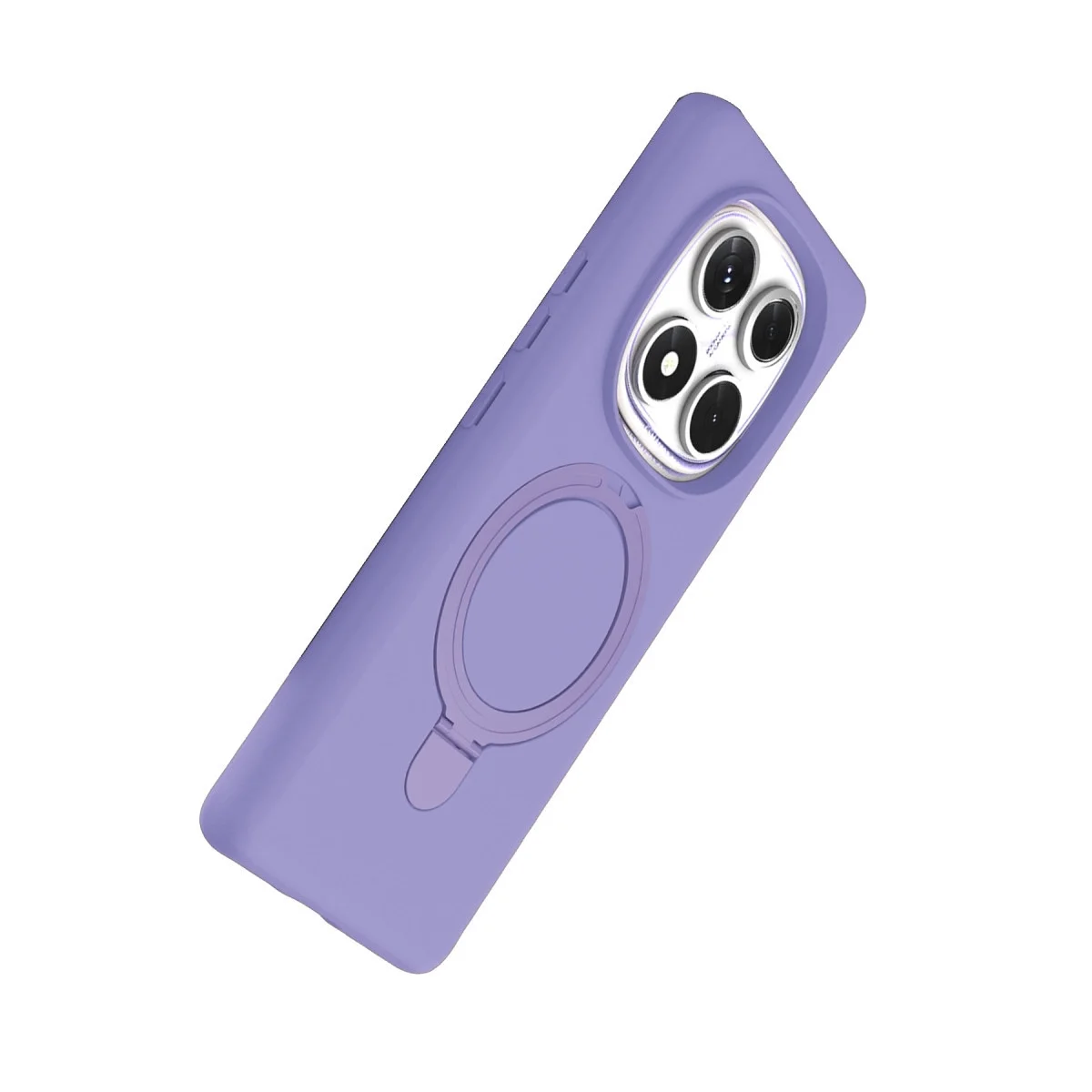 Xiao Red Note 14 Pro 4g Regal Magsafe Standlı Kapak - Lila görsel 5
