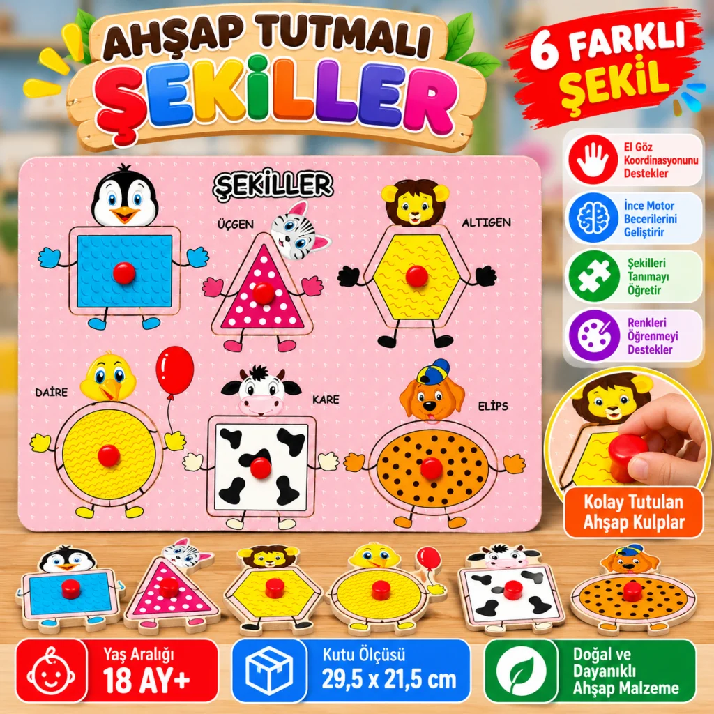 202/203-AHŞAP Tutmalı Şekiller