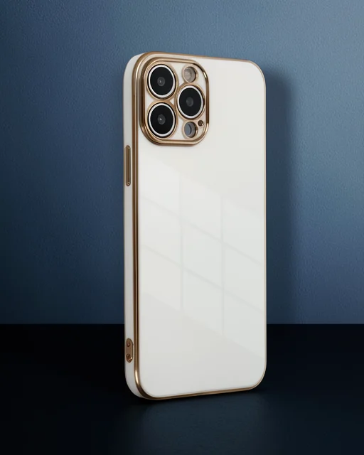 Apple İphone 15 Pro Kılıf Volet Silikon - Beyaz