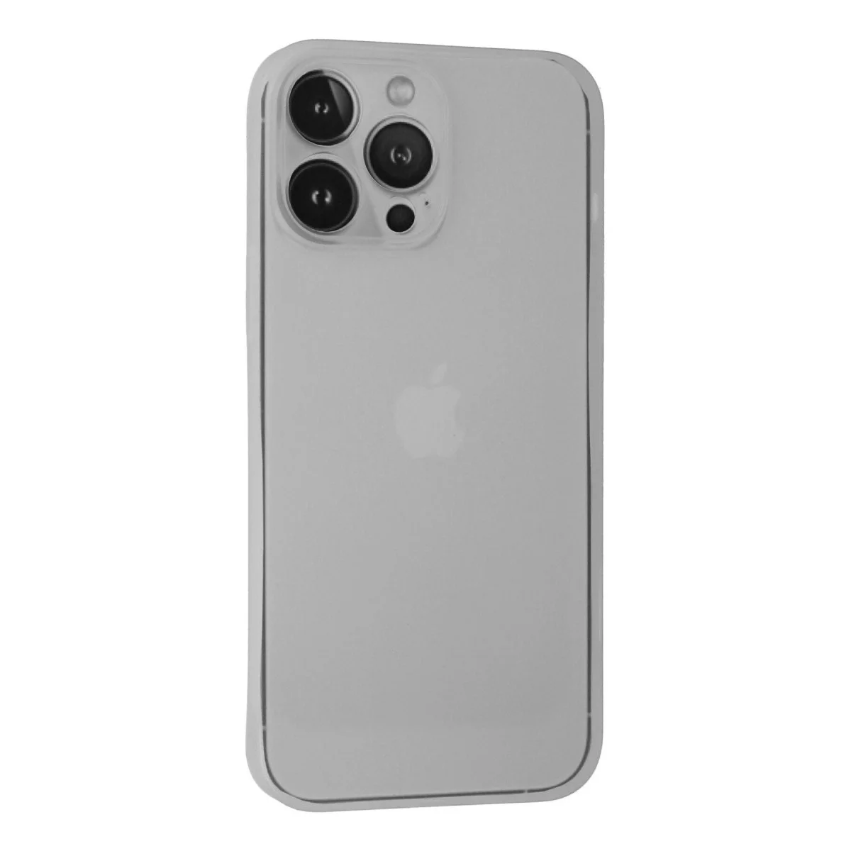 Apple İphone 13 Pro Kılıf Pp Ultra İnce Kapak - Beyaz görsel 3
