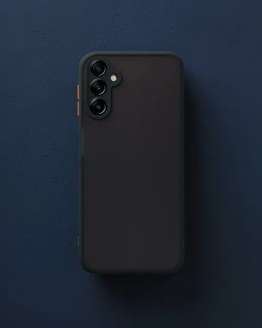 Samsung Galaxy A55 5g Kılıf Montreal Silikon Kapak - Siyah