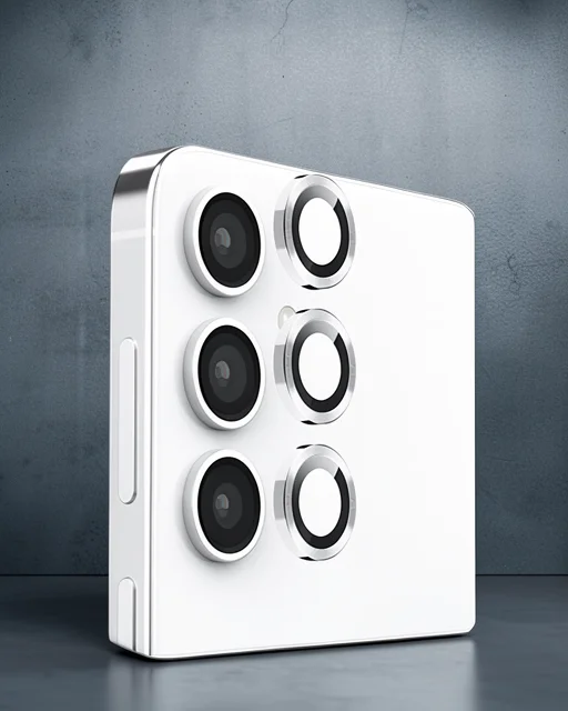 Samsung Galaxy S25 Plus Raze Metal Kamera Lens - Gümüş
