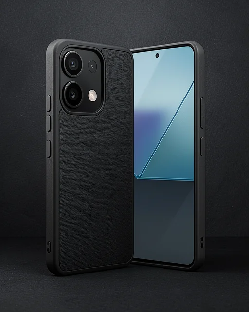 Xiaomi Redmi Note 13 4g Kılıf Aras Deri Kapak - Siyah
