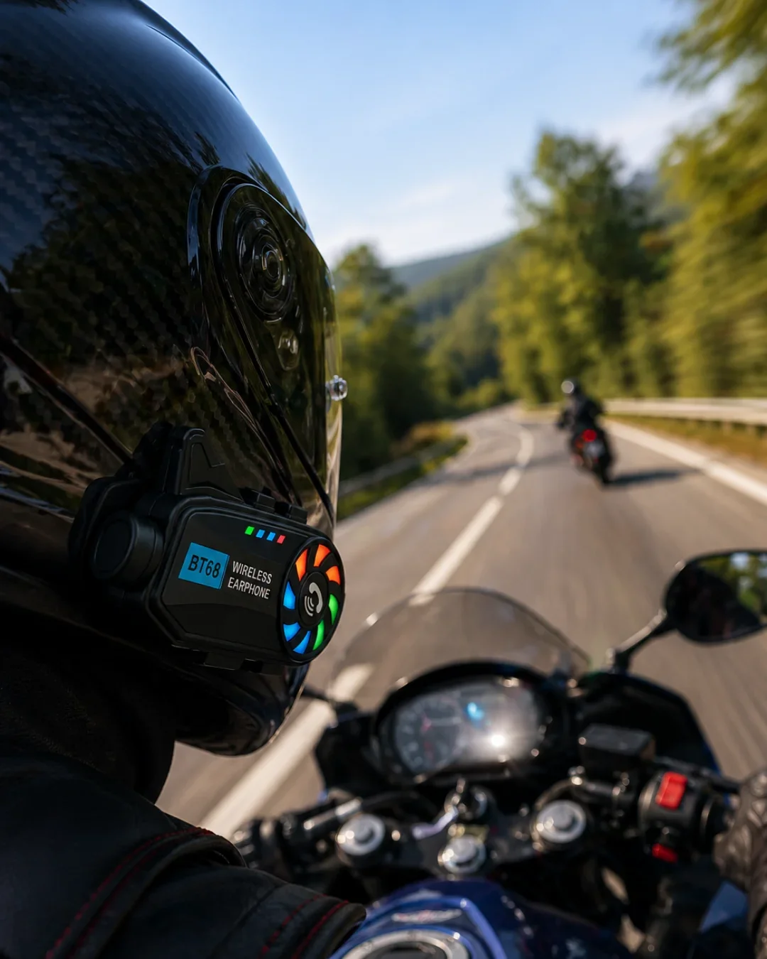 Motosiklet Kask Kamera Siste Gece Görüş Destekli Bluetooth ve Uzun Pil