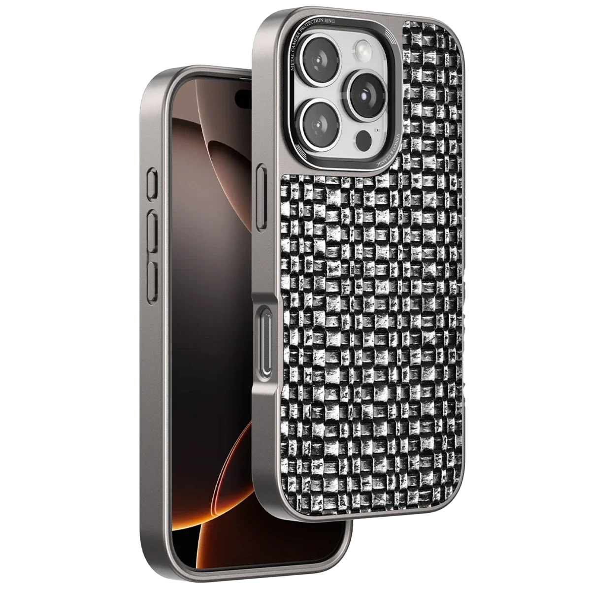Venco Apple iPhone 16 Pro Brand Kapak - Gümüş