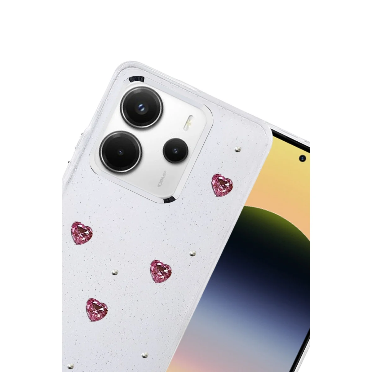 Xiao Red Note 14 4g Fiyonk Desenli Kapak - Desen 3 görsel 3