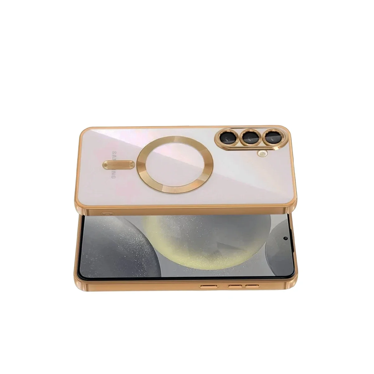 Samsung Galaxy A37 5G Kross Magneticsafe Kapak - Çöl Titanyum görsel 3
