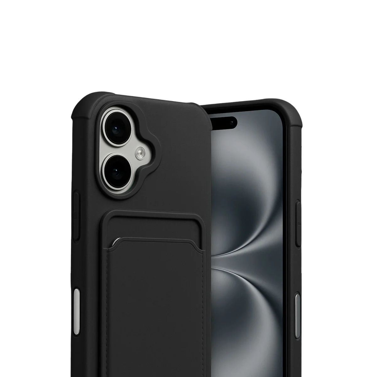 Apple İphone 17 Kelvin Kartvizitli Silikon - Siyah görsel 2