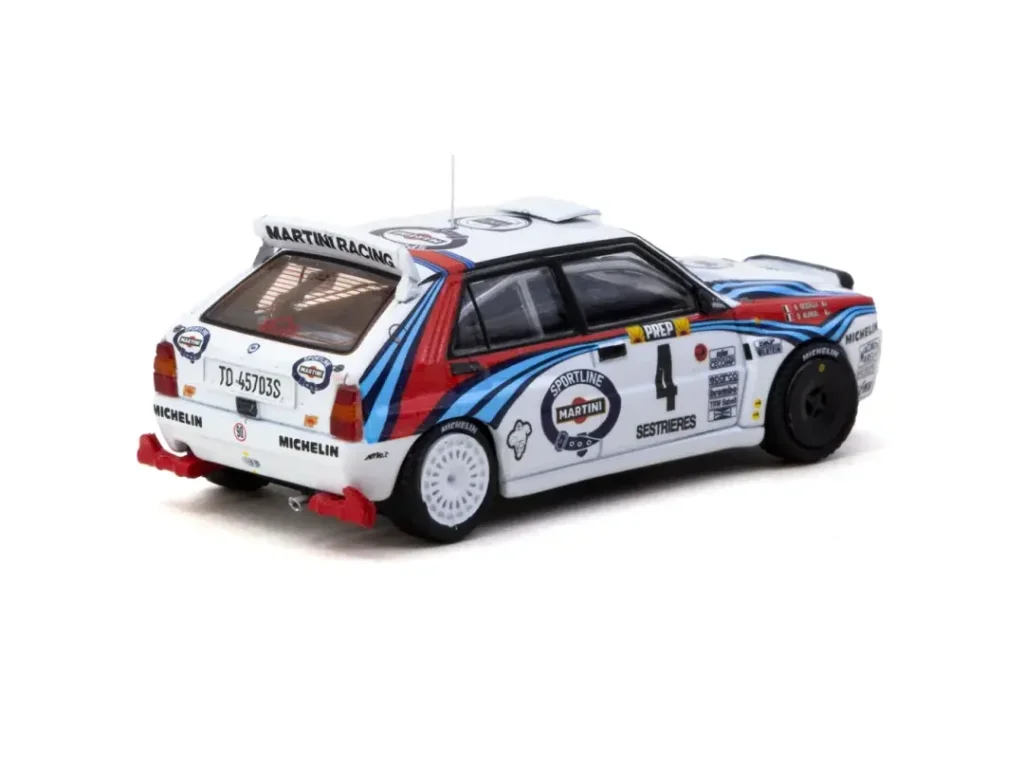 1/64 Model Araç HF Integrale Monte Carlo Rally 1992 #04 Winner Didier Auriol / Bernard Occelli görsel 2