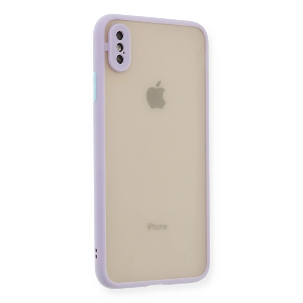Apple İphone X Kılıf Montreal Silikon Kapak - Mor görsel 2