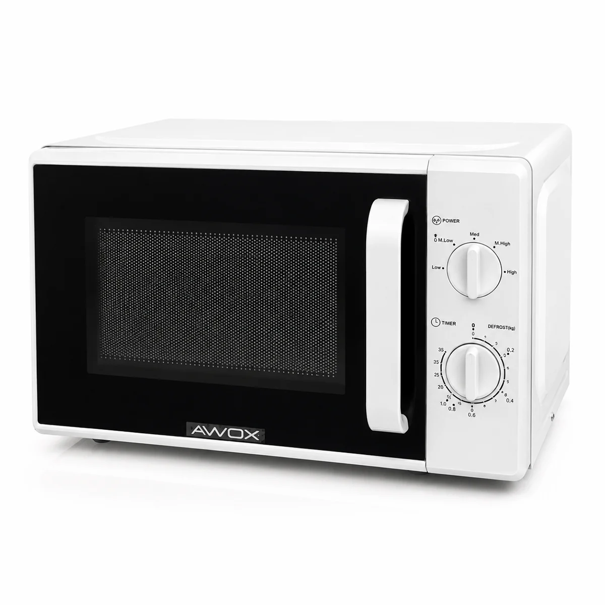 20L 700W Mikrodalga Fırın - 5 Güç Kademesi, Buz Çözme, Beyaz görsel 3