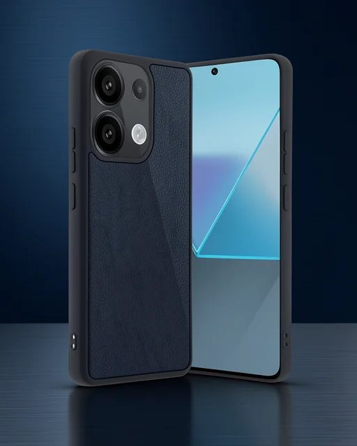 Xiaomi Redmi Note 13 Pro 5g Kılıf Aras Deri Kapak - Lacivert