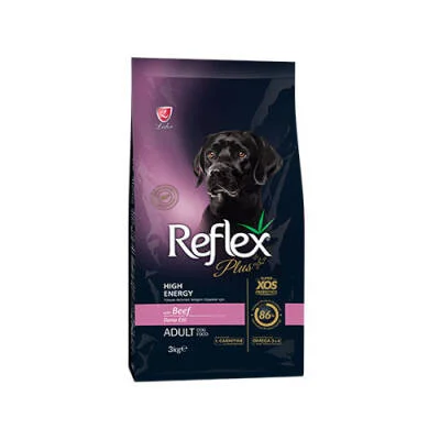 High Energy Yüksek Aktiviteli Dana Etli Yetişkin Köpek Maması 3 Kg