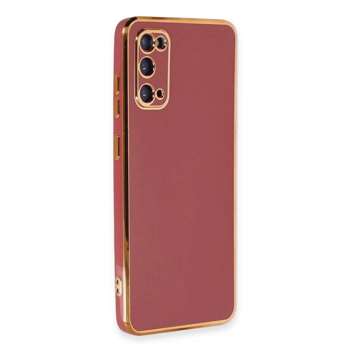 Samsung Galaxy S20 Kılıf Volet Silikon - Kırmızı görsel 2