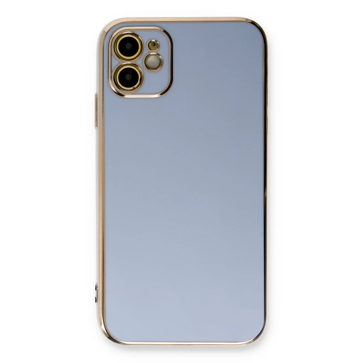 Apple iPhone 11 Kılıf Volet Silikon - Mavi görsel 2