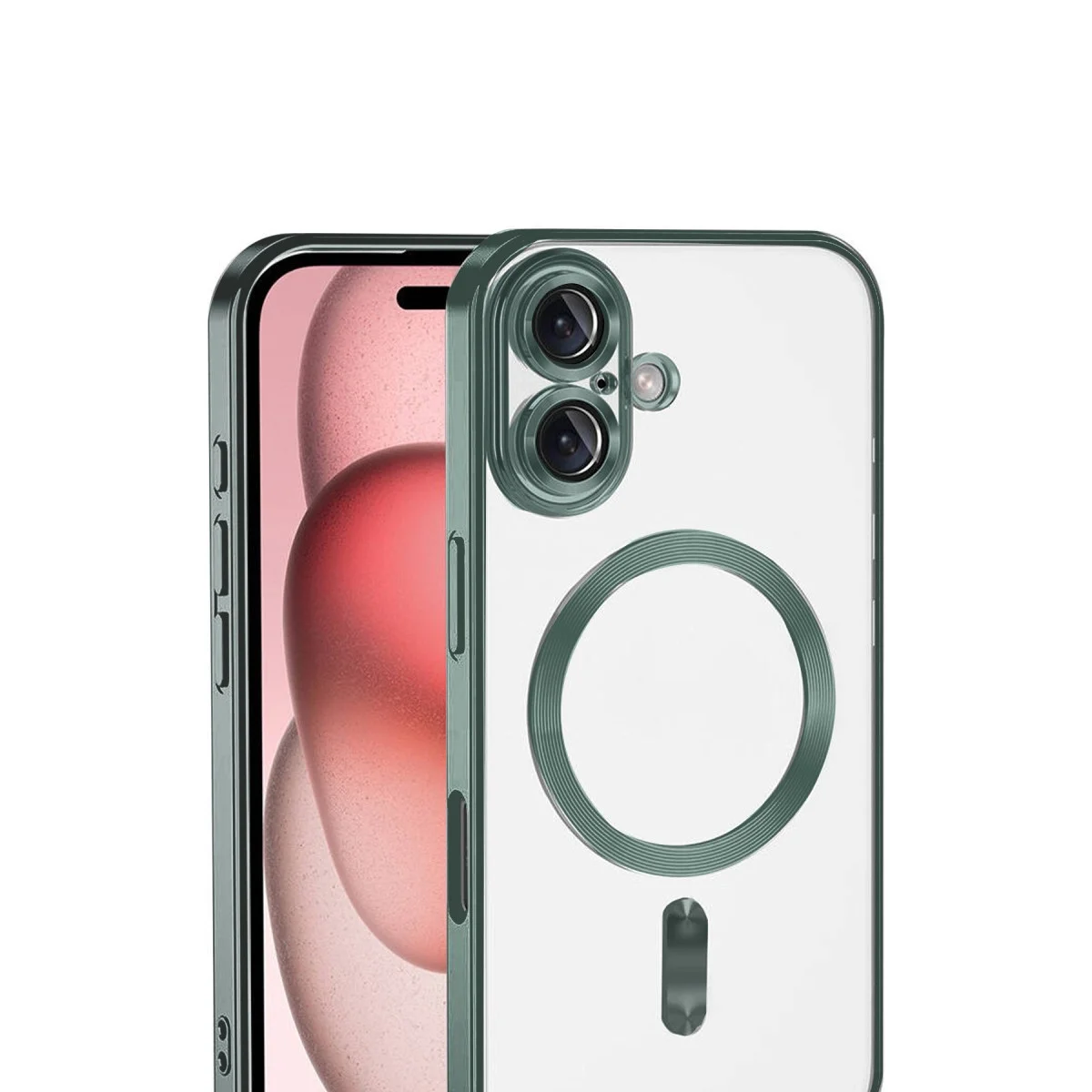 Apple İphone 17 Kross Magneticsafe Kapak - Koyu Yeşil görsel 2
