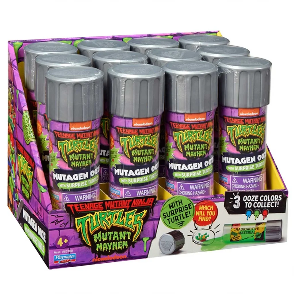Ninja Turtles Mutant Mutasyon Çamuru Sürpriz Paket TU807000 görsel 5