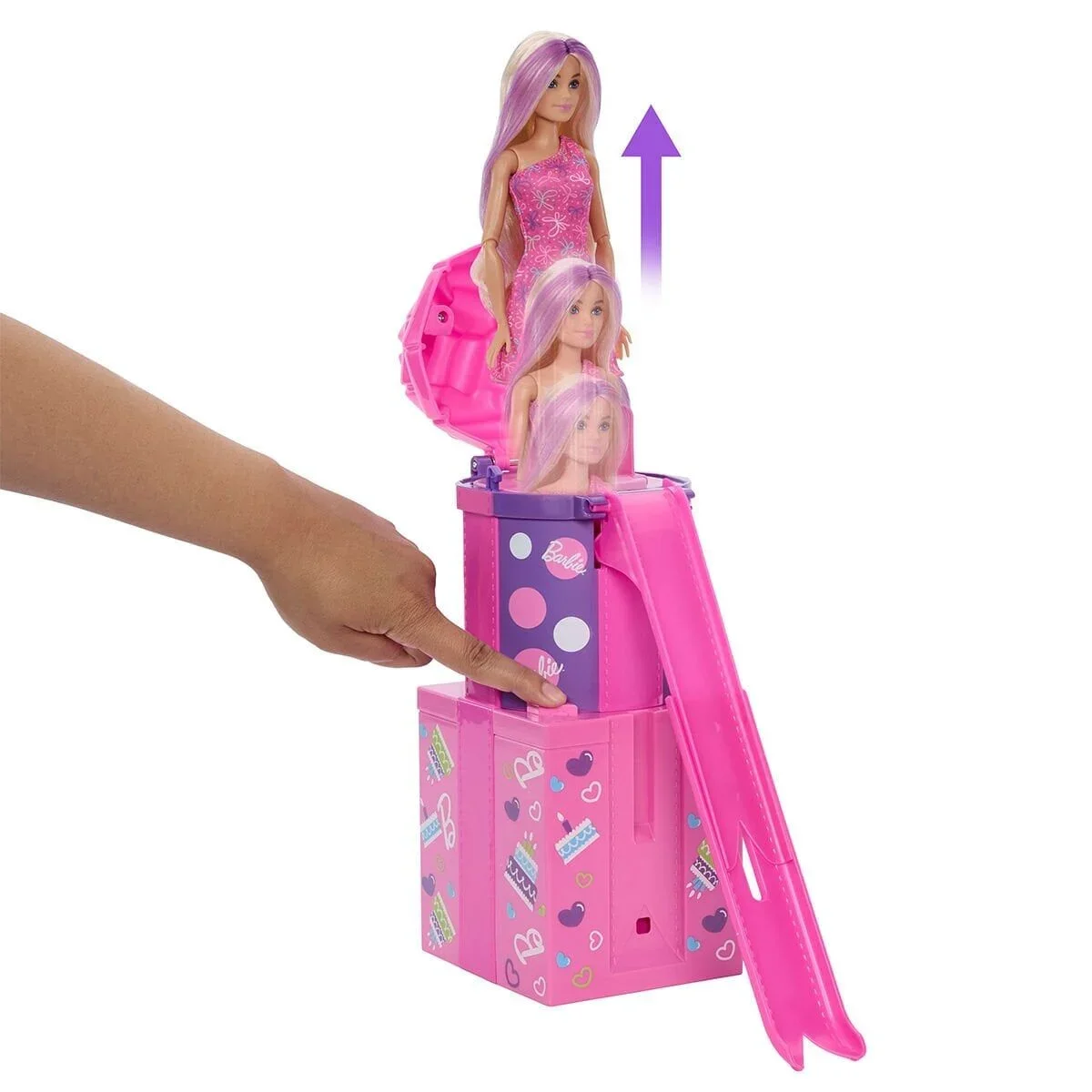 JKF66 Barbie Party Unboxed Parti Sürprizi Doğumgünü görsel 3