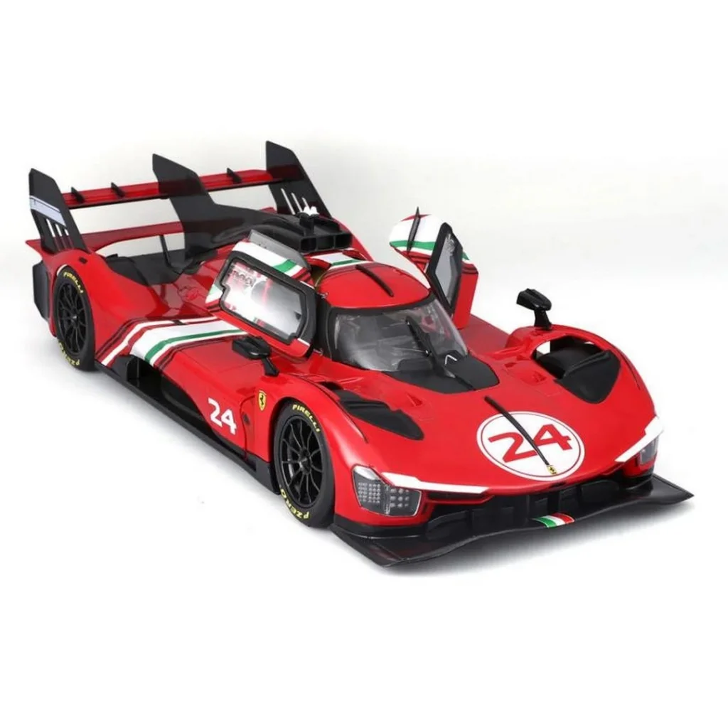 Bburago 1/18 Ferrari Racing 499P Modificanta Model Araba görsel 2