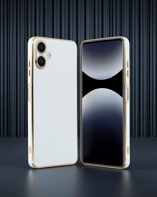 Samsung Galaxy A06 Kılıf Volet Silikon - Beyaz