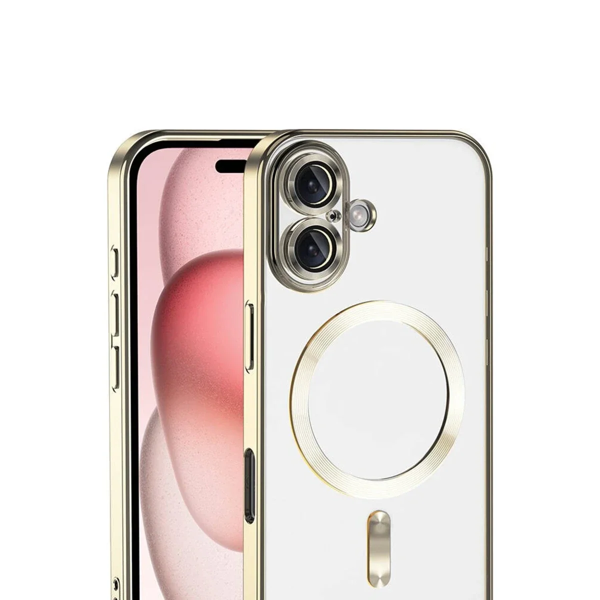 Apple iPhone 17 Kross Magneticsafe Kapak - Gold görsel 2