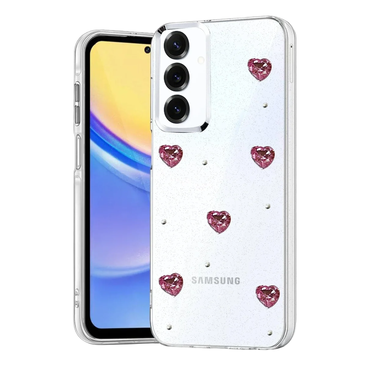 Samsung Galaxy A35 5G Fiyonk Desenli Kapak - Desen 3