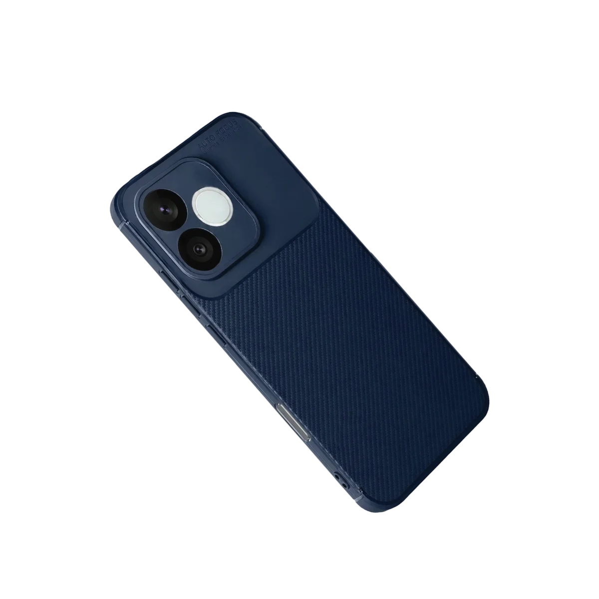 Huawei Honor 600 Lite Auto Focus Karbon Kapak - Lacivert görsel 2