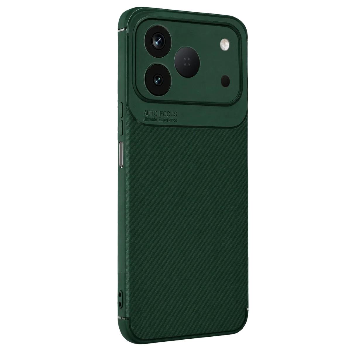 Tecno Spark 50 4g Auto Focus Karbon Kapak - Yeşil