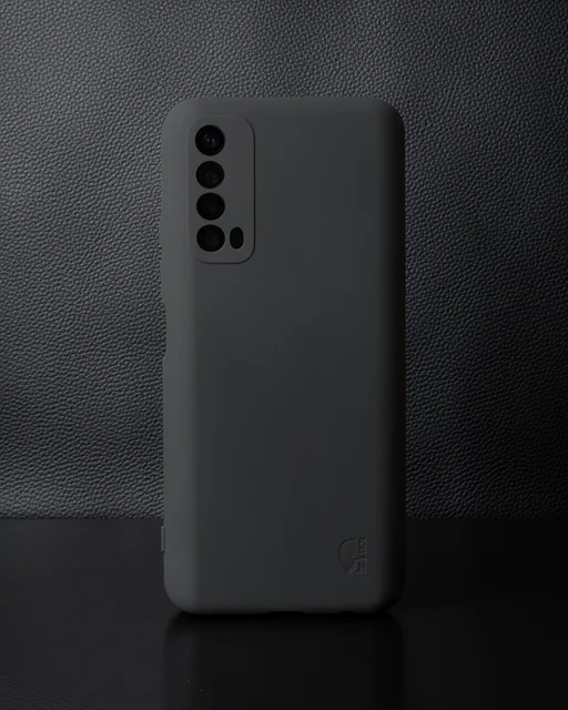 Huawei P Smart 2021 Kılıf Nano İçi Kadife Silikon - Siyah