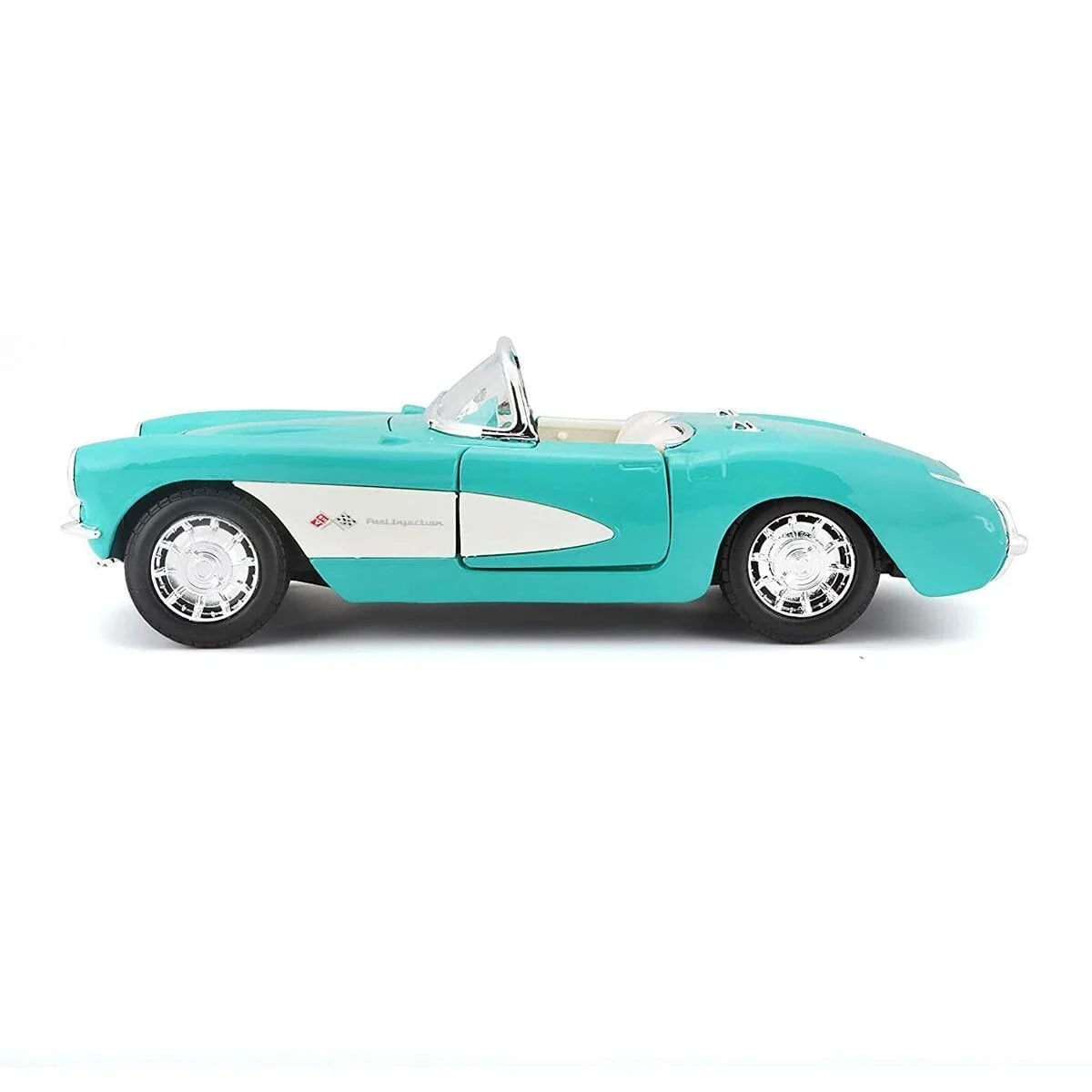 MAY 31275 1957 Chevrolet Corvette 1:24 -Necotoys görsel 7