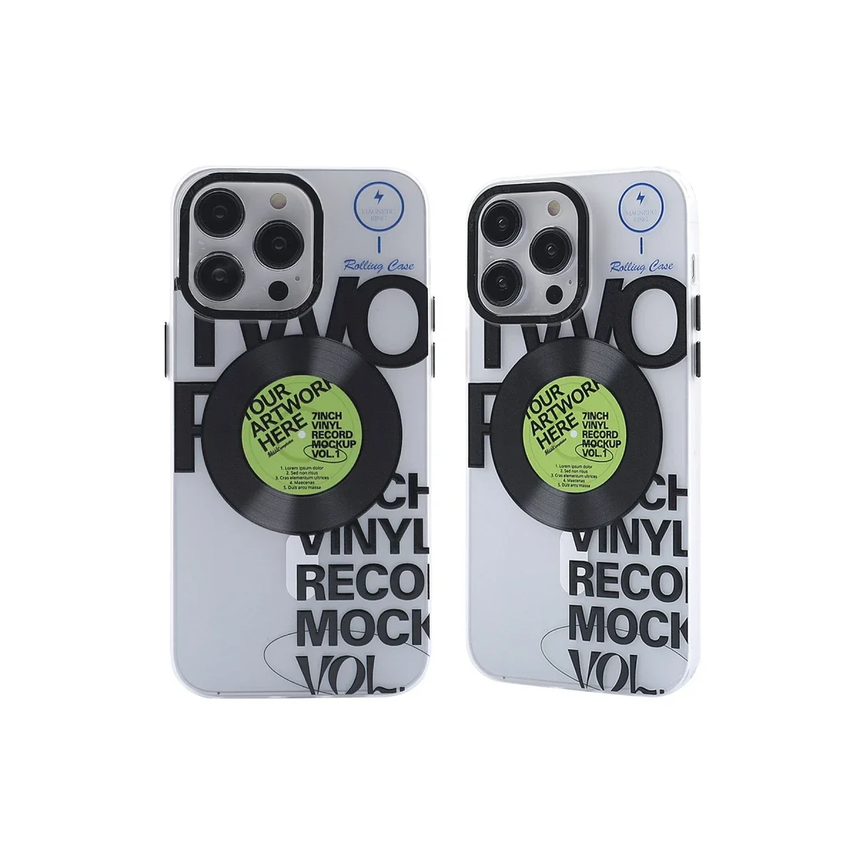 Apple iPhone 12 Pro Max Kılıf Apollo Magneticsafe Desenli Kapak - Apollo Şeffaf - 5